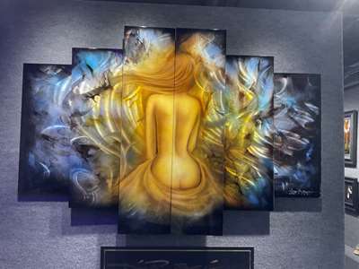 Chris DeRubeisArt title8 Panel Elegance Tahoe 60x84