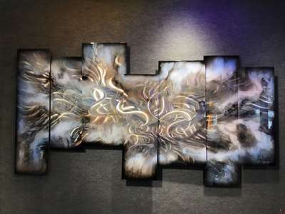 Chris DeRubeisArt title7 Panel Milan 48x92