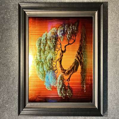 Patrick GuytonArt titleGold Tree 30x30