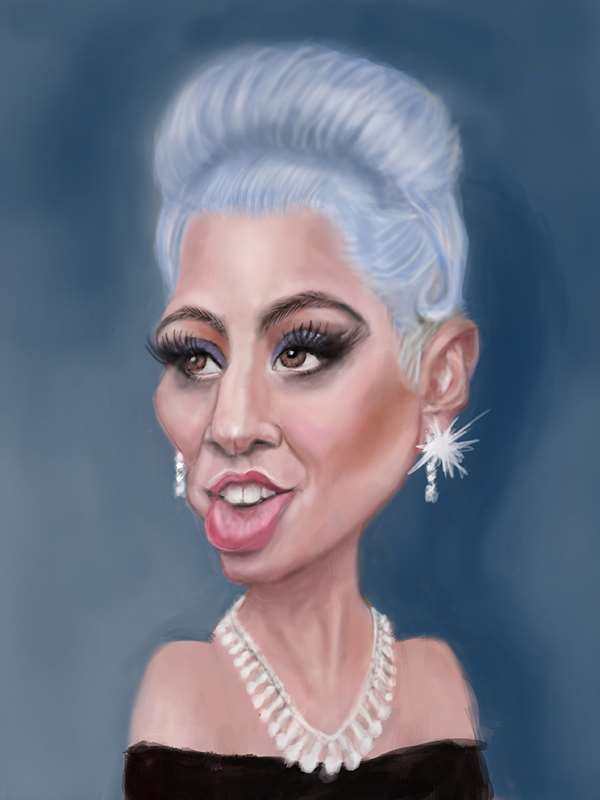 Kevin NealonArt titleLady Gaga 53X40