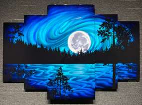 5 Panel Ultra Super Moon 44x72