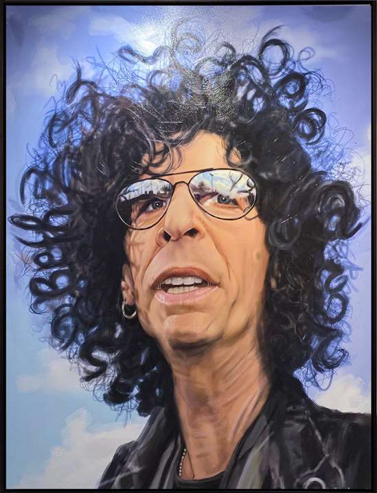 Kevin NealonArt titleHoward Stern 53X40